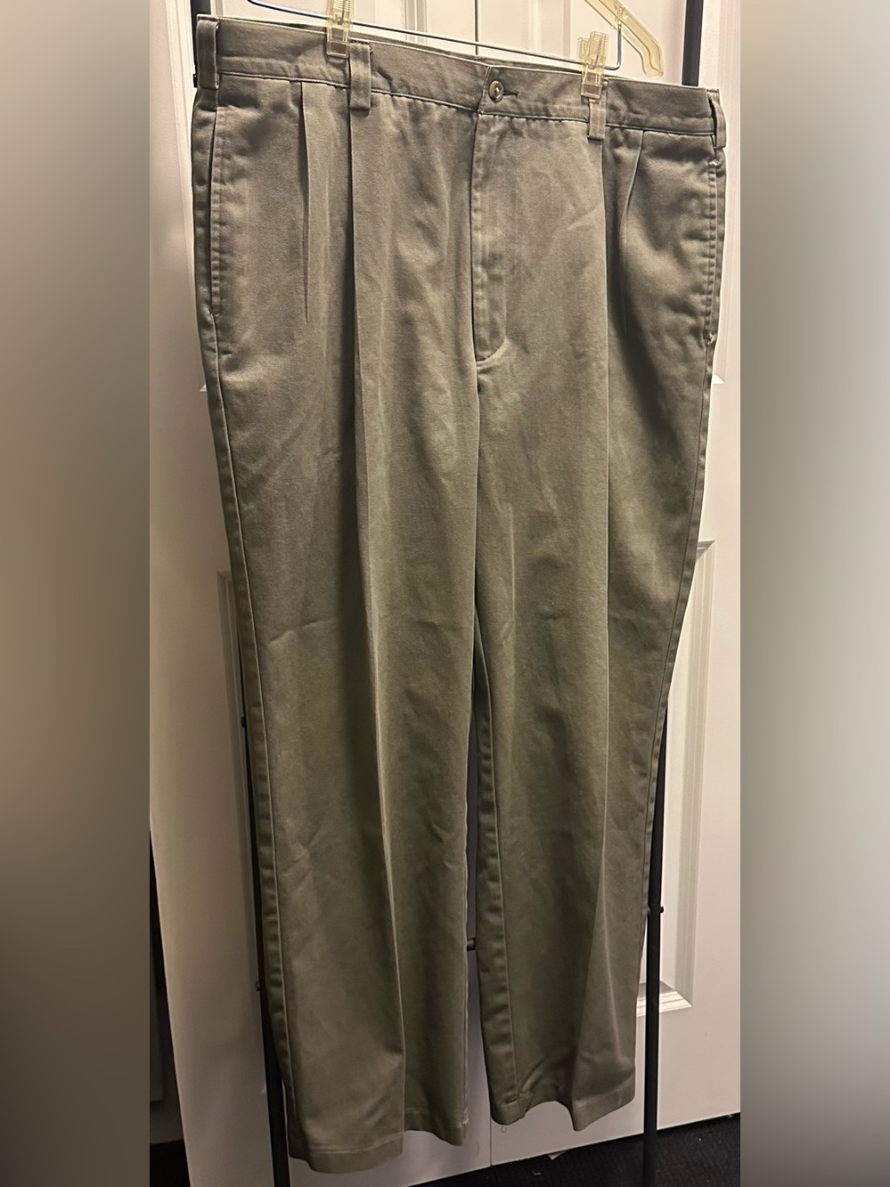 Tommy Hilfiger Cream Pants with Navy Trim